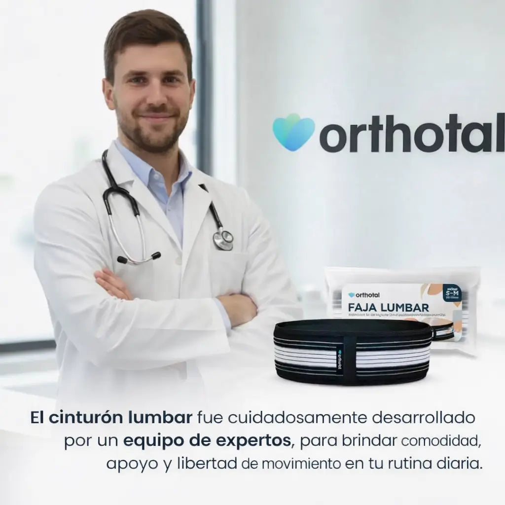 Cinturón Orthotal Premium™ Cinturón ortopédico para Ciática.