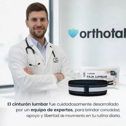 Cinturón Orthotal Premium™ Cinturón ortopédico para Ciática.