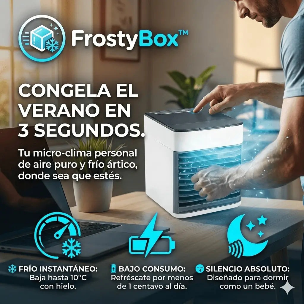Frostybox™ - MINI AIRE ACONDICIONADO.