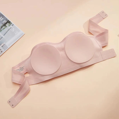 Brasier Push-up Invisible con Tirantes Cruzados